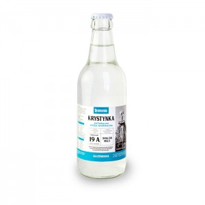 Woda mineralna Krystynka poj. 0,33 l butelka szklana